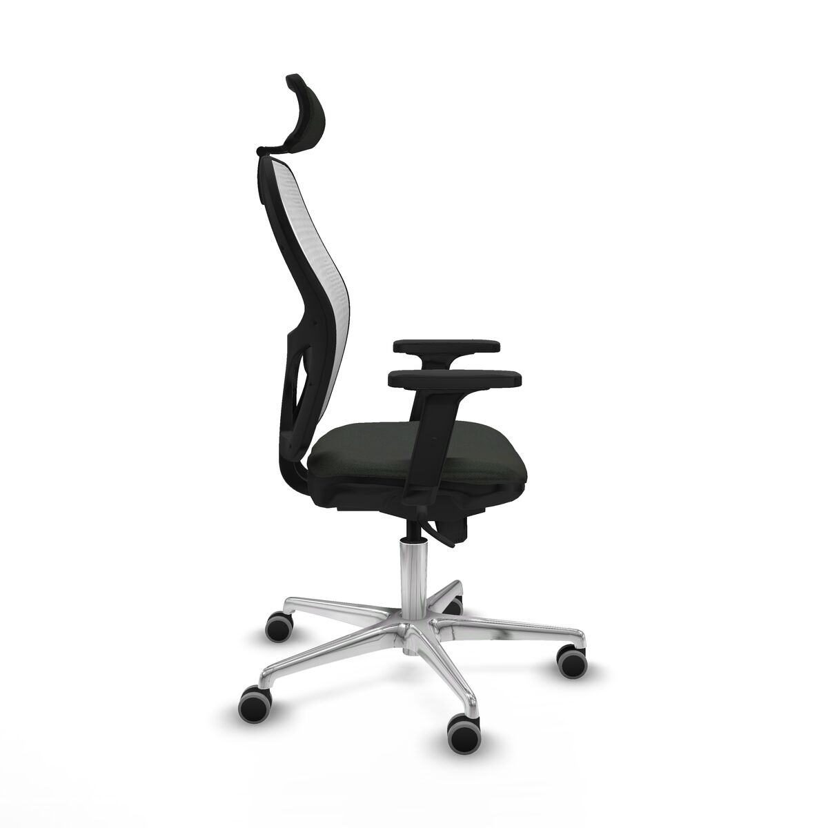 Silla de Oficina con Cabecero Jorquera Piqueras y Crespo 2D086G2 Negro