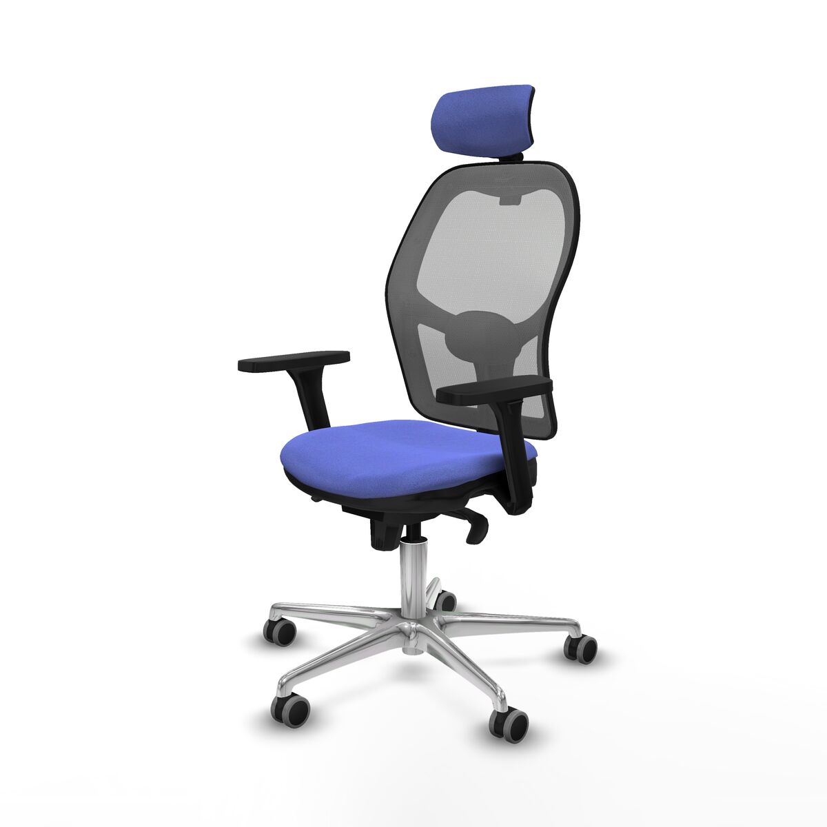 Silla de Oficina con Cabecero Jorquera Piqueras y Crespo 3D086G2 Azul claro