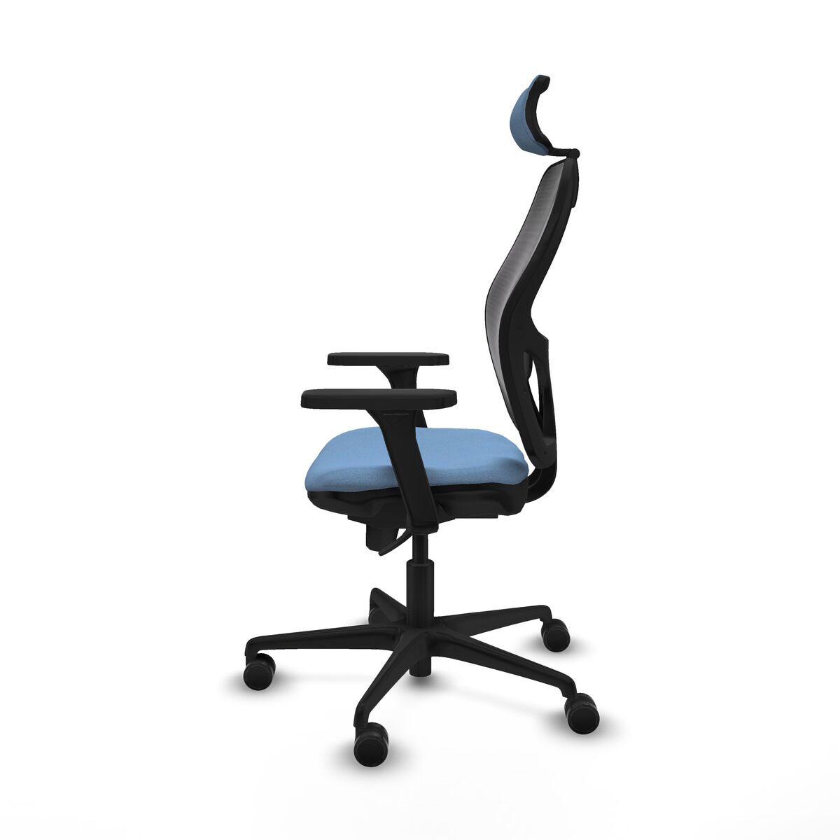 Silla de Oficina con Cabecero Jorquera Piqueras y Crespo 3D036N2 Azul cielo