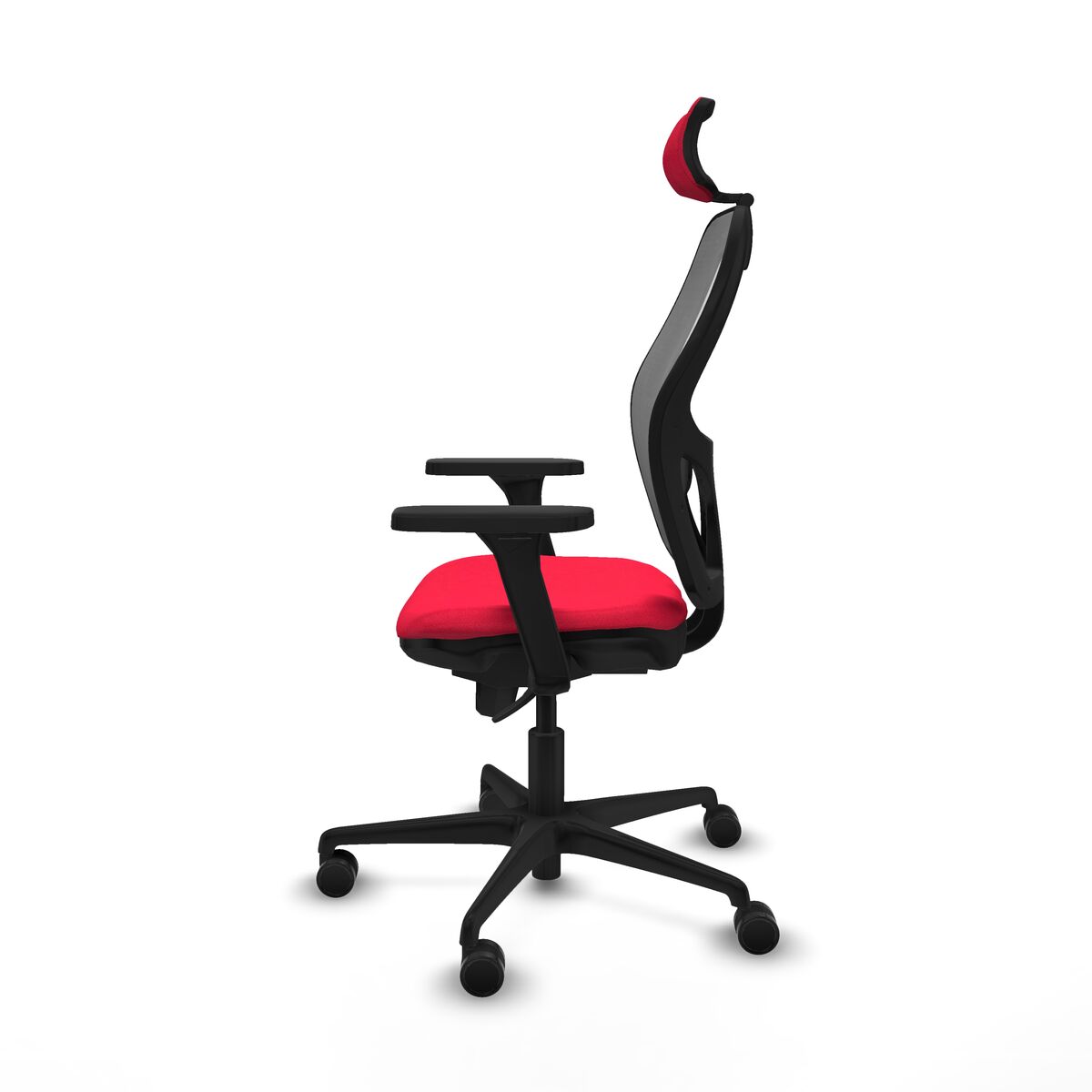 Silla de Oficina con Cabecero Jorquera Piqueras y Crespo 3D036N2 Rojo