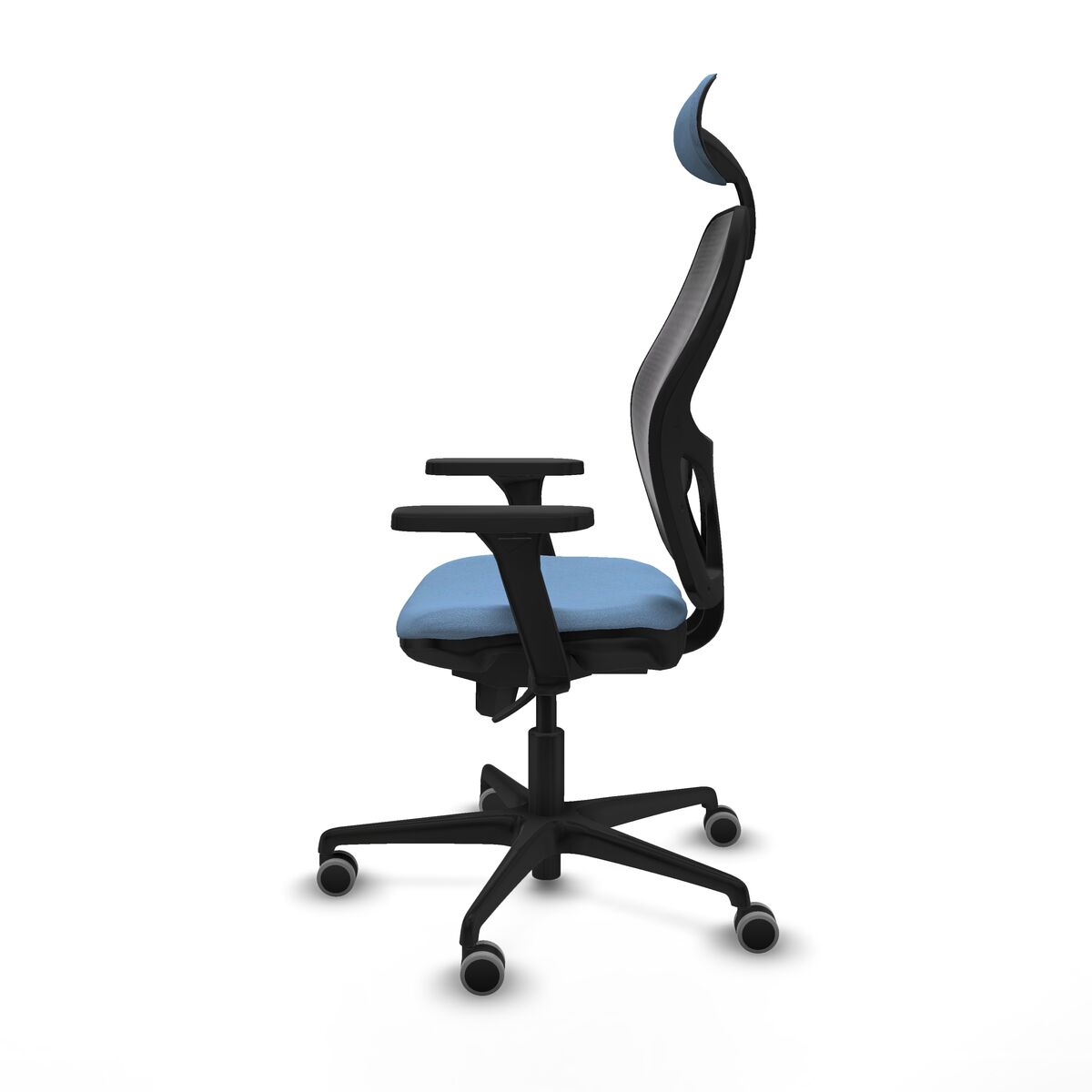 Silla de Oficina con Cabecero Jorquera Piqueras y Crespo 3D036G1 Azul cielo
