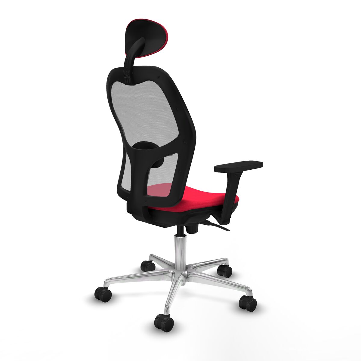 Silla de Oficina con Cabecero Jorquera Piqueras y Crespo 3D086N1 Rojo