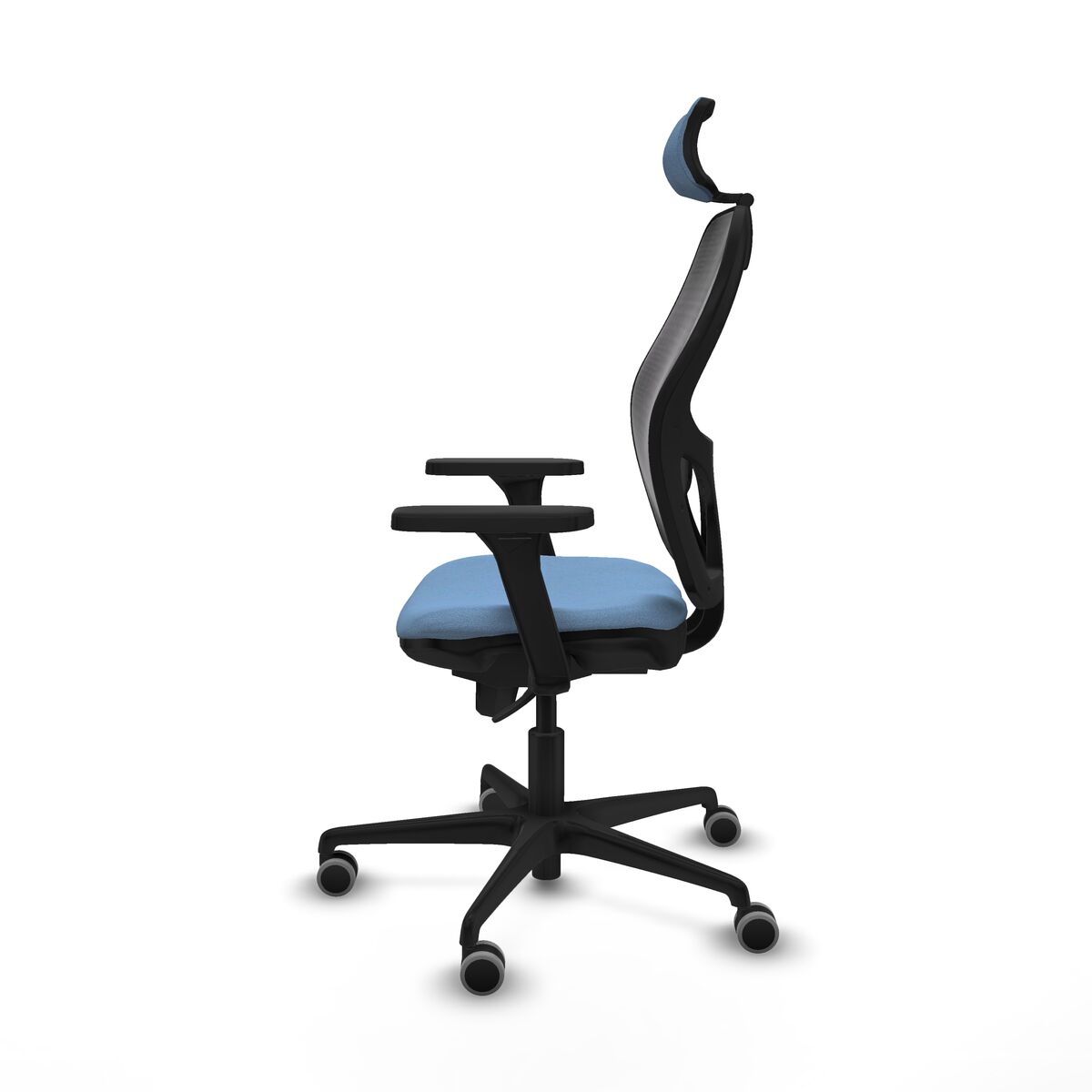 Silla de Oficina con Cabecero Jorquera Piqueras y Crespo 3D036G2 Azul cielo
