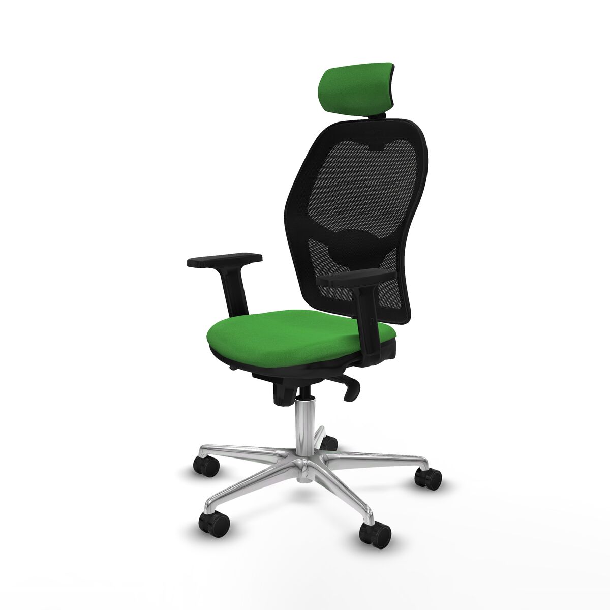 Silla de Oficina con Cabecero Jorquera Piqueras y Crespo 2D086N2 Verde