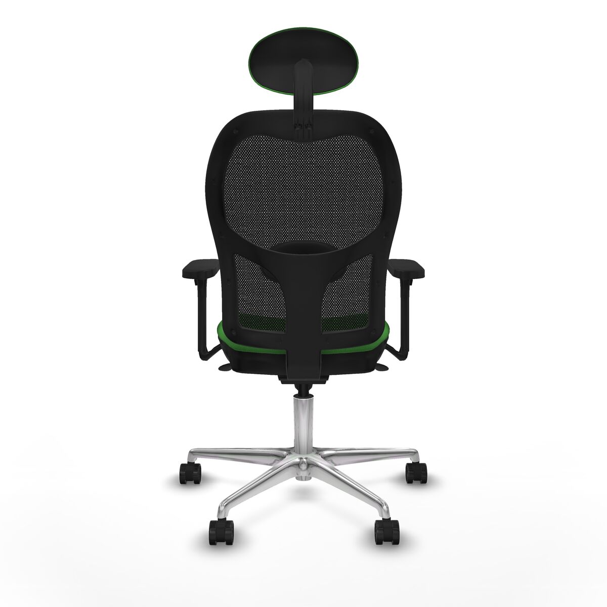 Silla de Oficina con Cabecero Jorquera Piqueras y Crespo 3D086N1 Verde