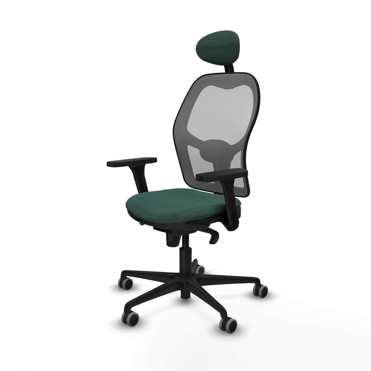 Silla de Oficina con Cabecero Jorquera Piqueras y Crespo 3D036G1 Verde