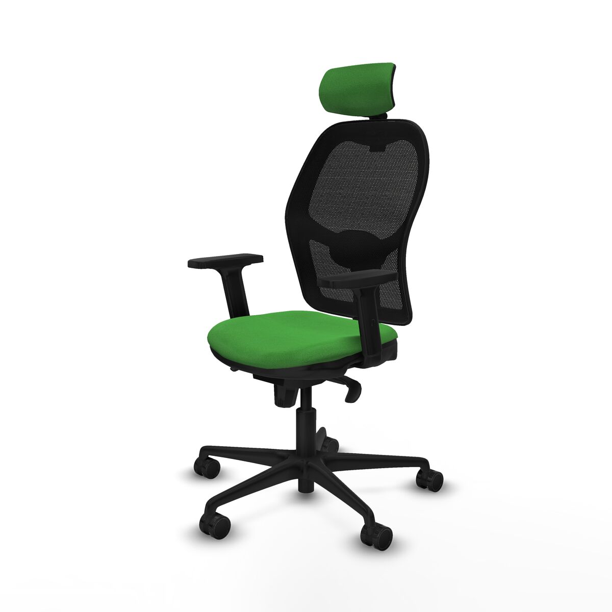 Silla de Oficina con Cabecero Jorquera Piqueras y Crespo 2D036N2 Verde