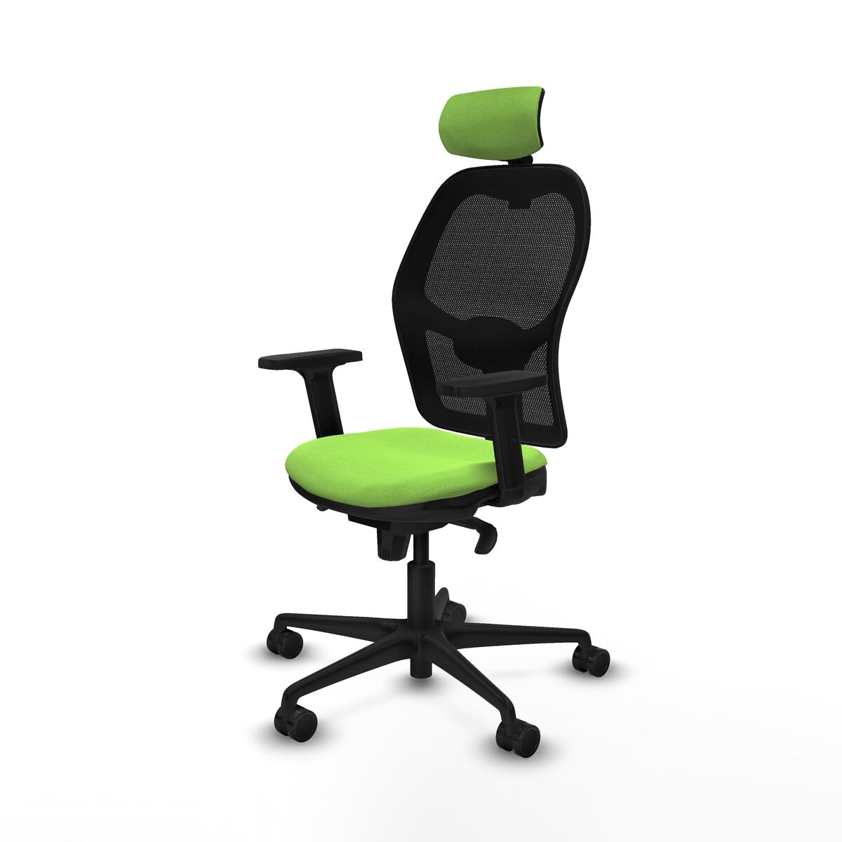 Silla de Oficina con Cabecero Jorquera Piqueras y Crespo 2D036N2 Pistacho