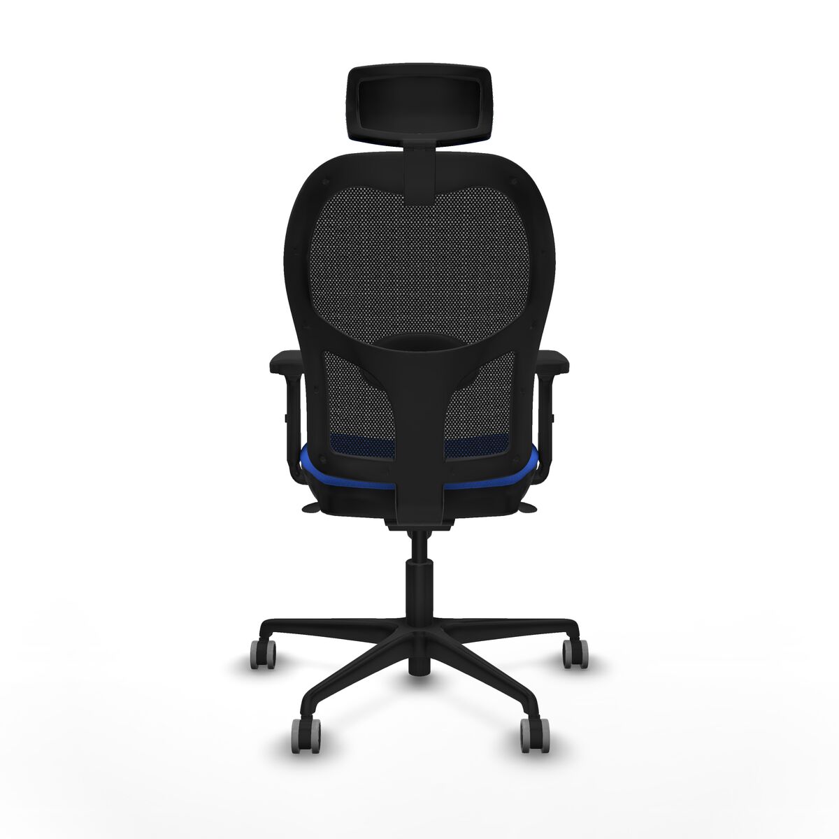 Silla de Oficina con Cabecero Jorquera Piqueras y Crespo 2D036G2 Azul
