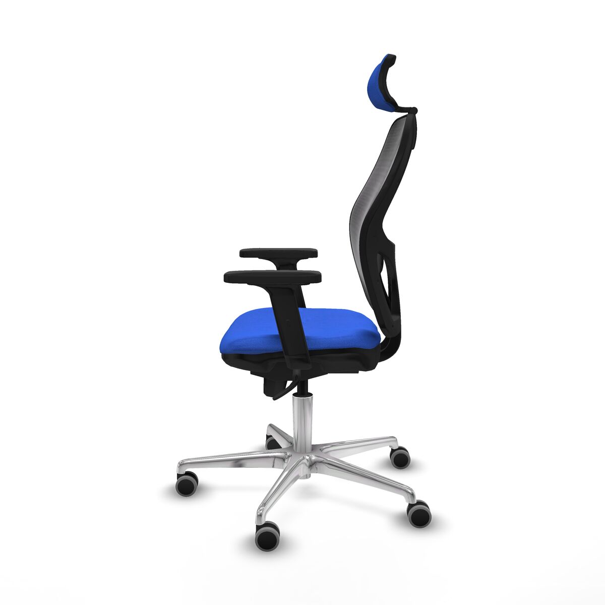 Silla de Oficina con Cabecero Jorquera Piqueras y Crespo 2D086G2 Azul