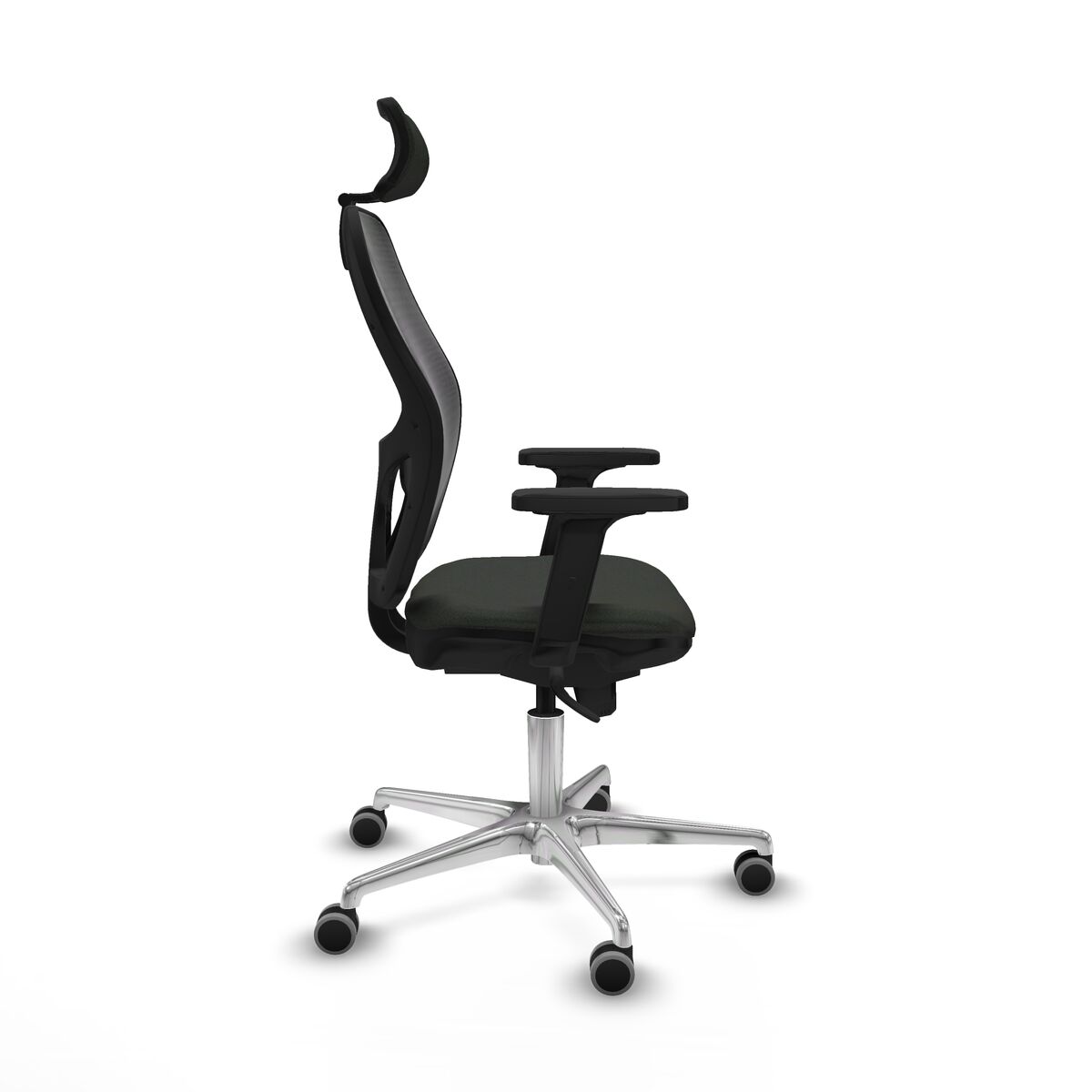 Silla de Oficina con Cabecero Jorquera Piqueras y Crespo 2D086G2 Negro