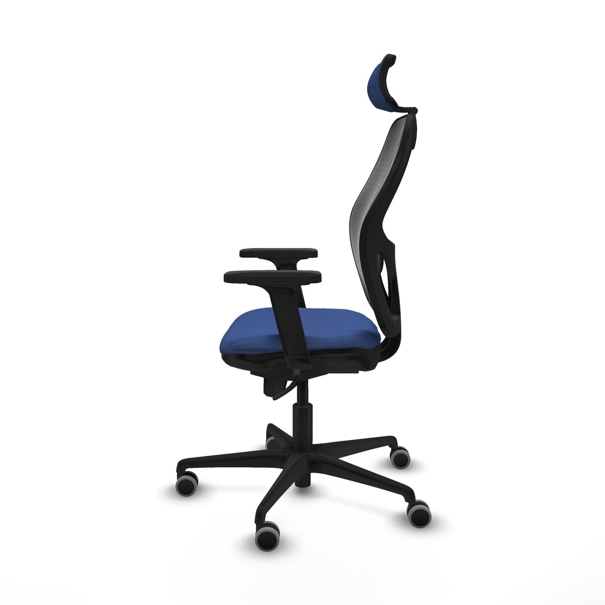 Silla de Oficina con Cabecero Jorquera Piqueras y Crespo 2D036G2 Azul marino
