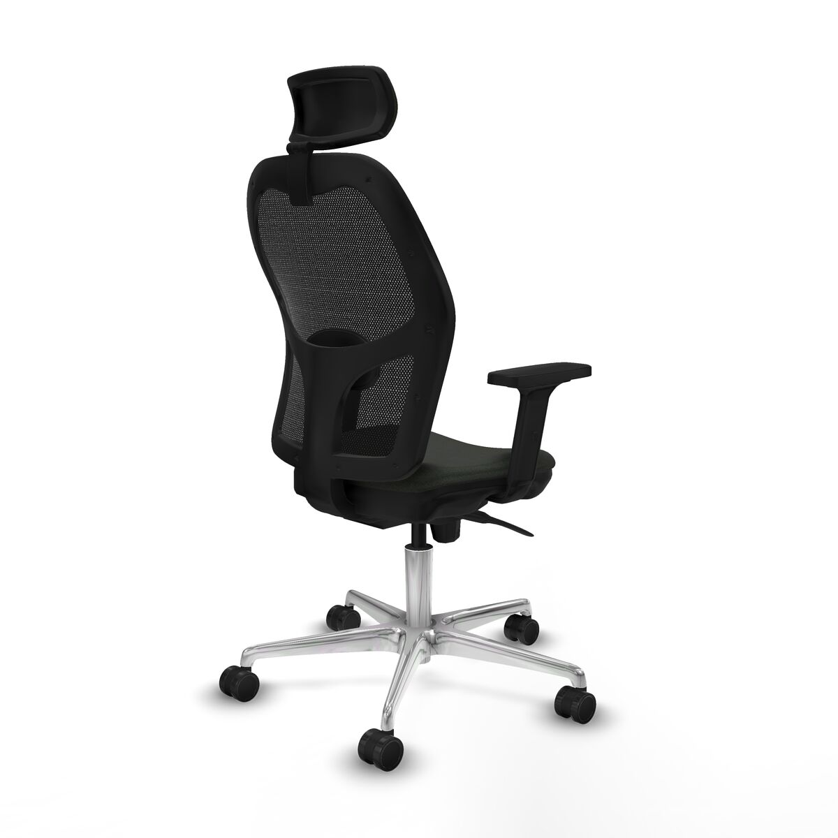 Silla de Oficina con Cabecero Jorquera Piqueras y Crespo 2D086N2 Negro