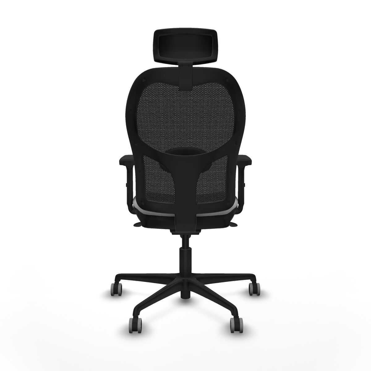 Silla de Oficina con Cabecero Jorquera Piqueras y Crespo 2D036G2 Gris claro