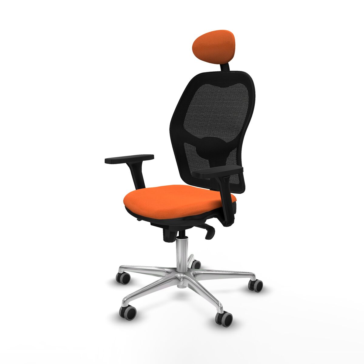 Silla de Oficina con Cabecero Jorquera Piqueras y Crespo 3D086G1 Naranja