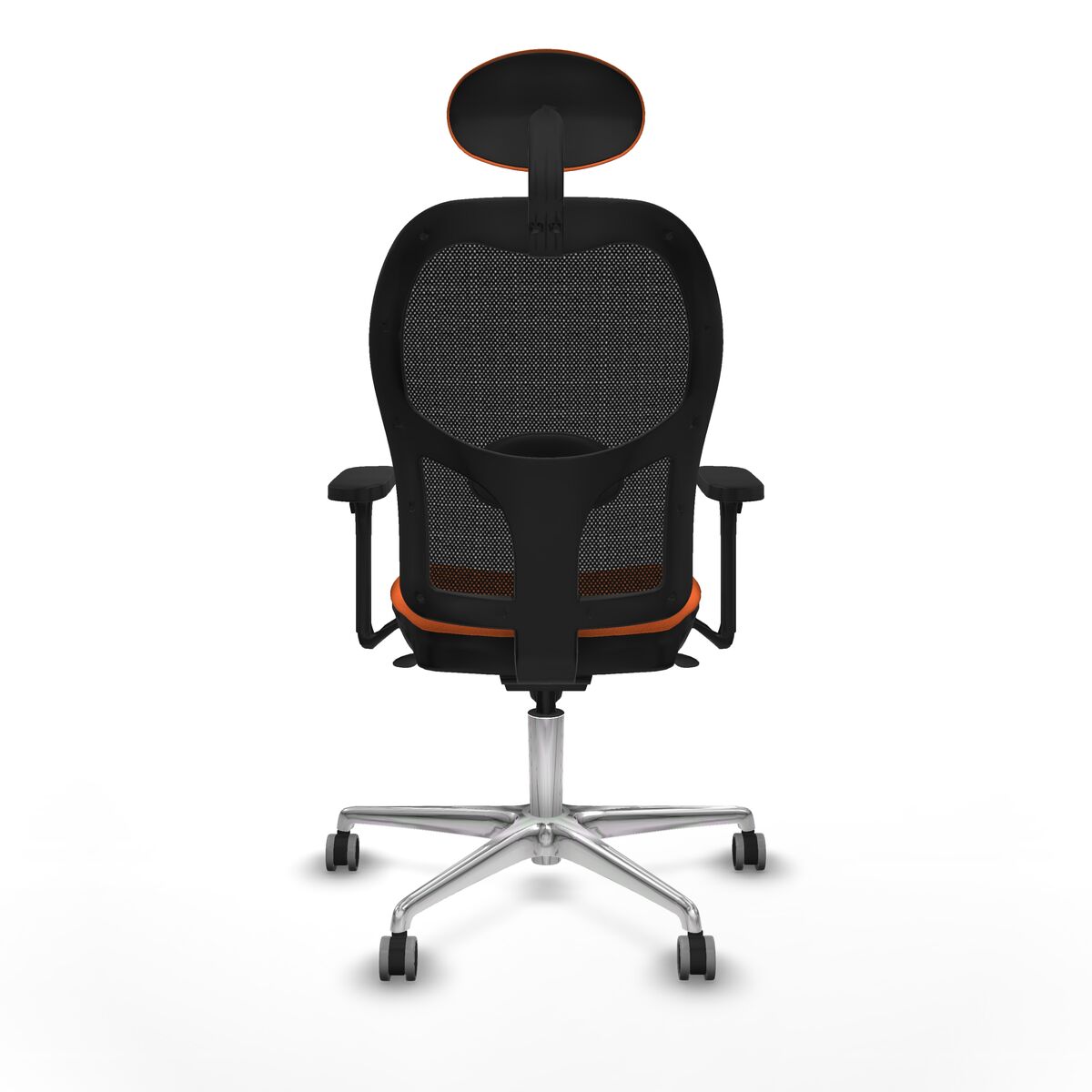 Silla de Oficina con Cabecero Jorquera Piqueras y Crespo 3D086G1 Naranja