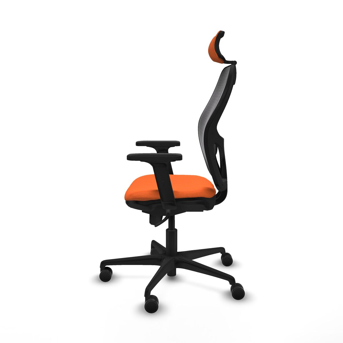 Silla de Oficina con Cabecero Jorquera Piqueras y Crespo 2D036N2 Naranja
