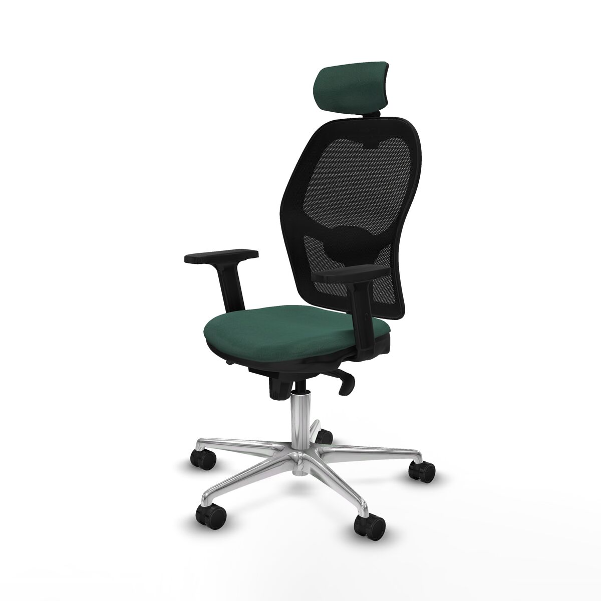 Silla de Oficina con Cabecero Jorquera Piqueras y Crespo 2D086N2 Verde