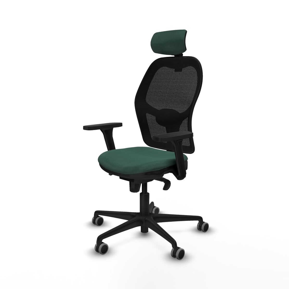 Silla de Oficina con Cabecero Jorquera Piqueras y Crespo 3D036G2 Verde