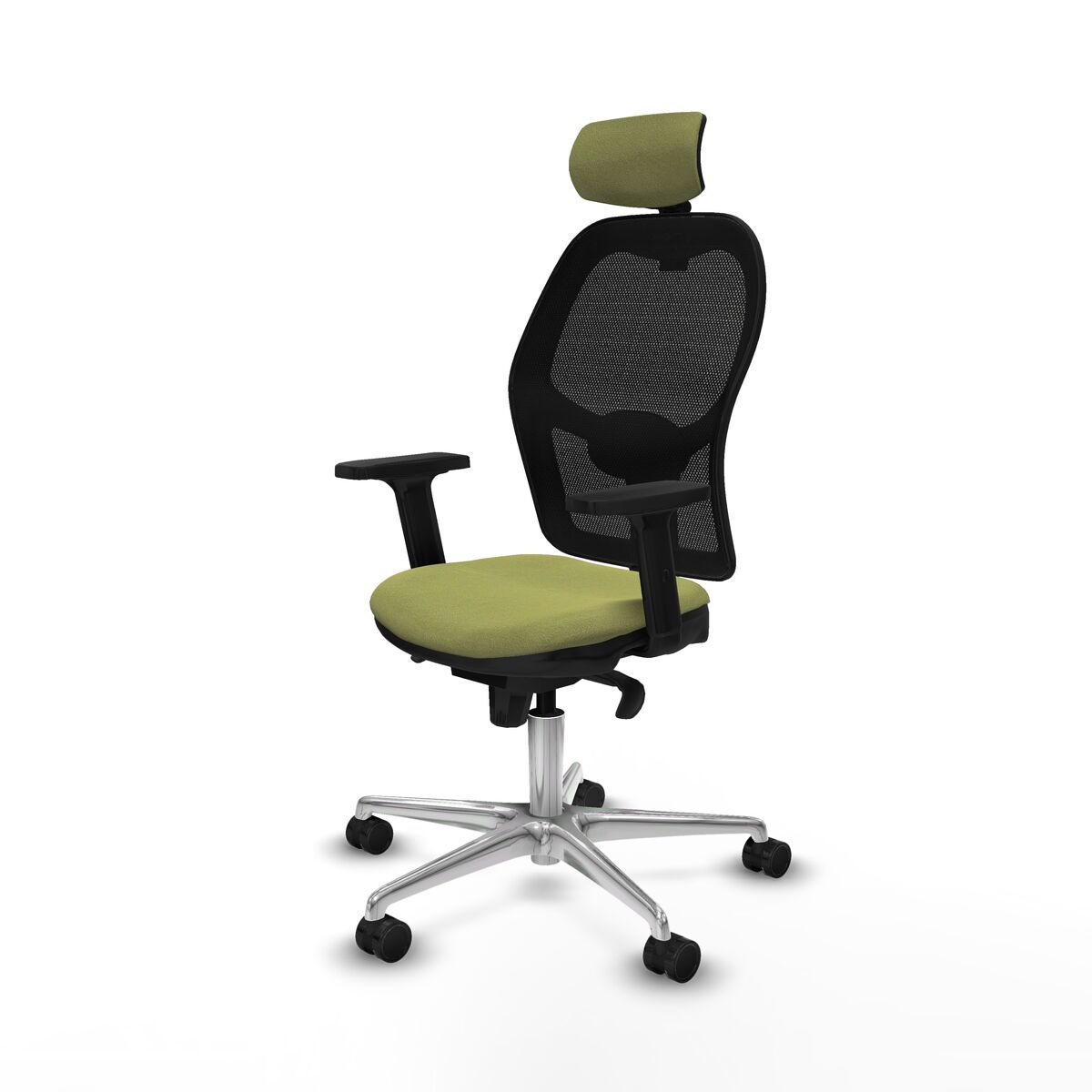 Silla de Oficina con Cabecero Jorquera Piqueras y Crespo 2D086N2 Verde