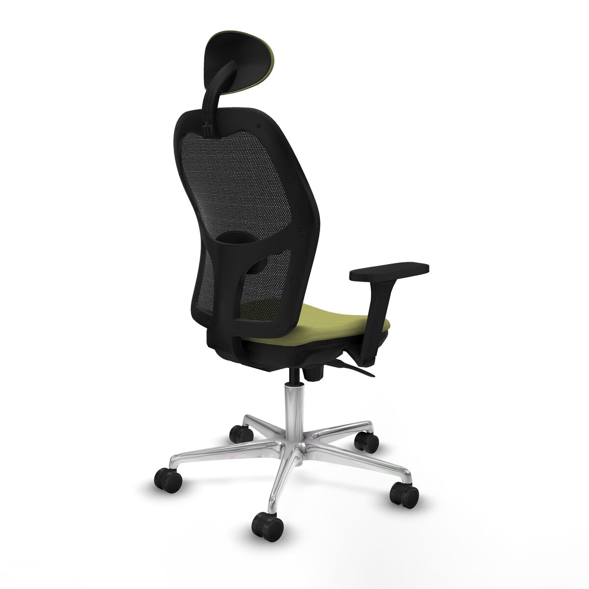 Silla de Oficina con Cabecero Jorquera Piqueras y Crespo 3D086N1 Verde