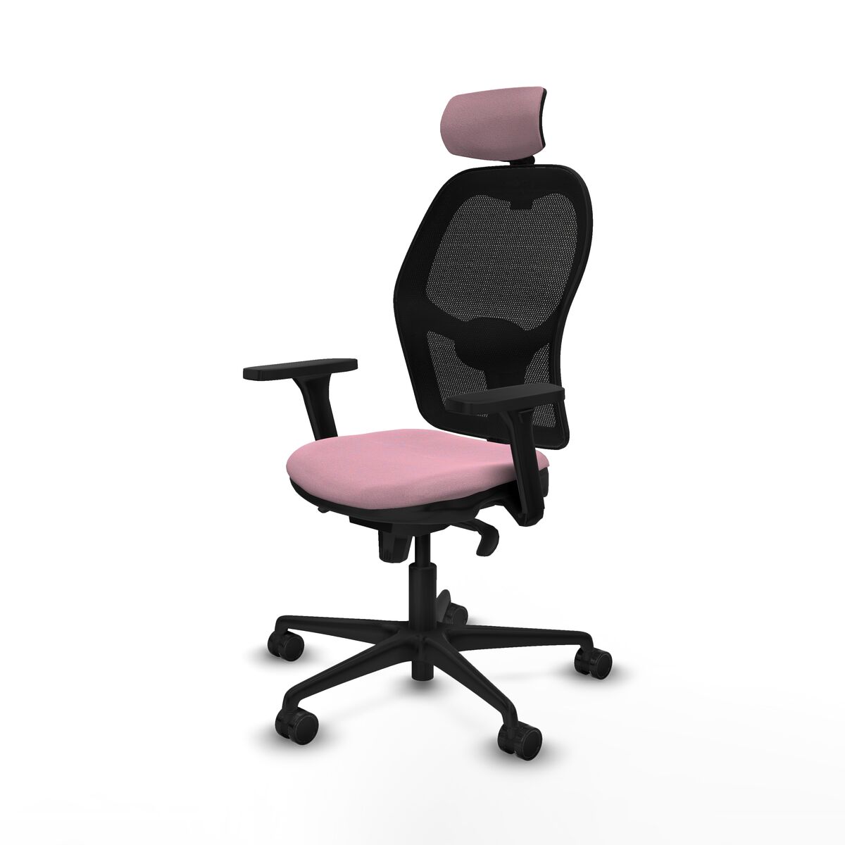 Silla de Oficina con Cabecero Jorquera Piqueras y Crespo 3D036N2 Rosa
