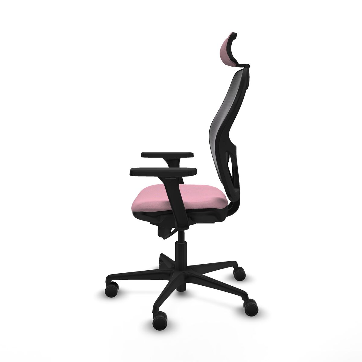 Silla de Oficina con Cabecero Jorquera Piqueras y Crespo 3D036N2 Rosa