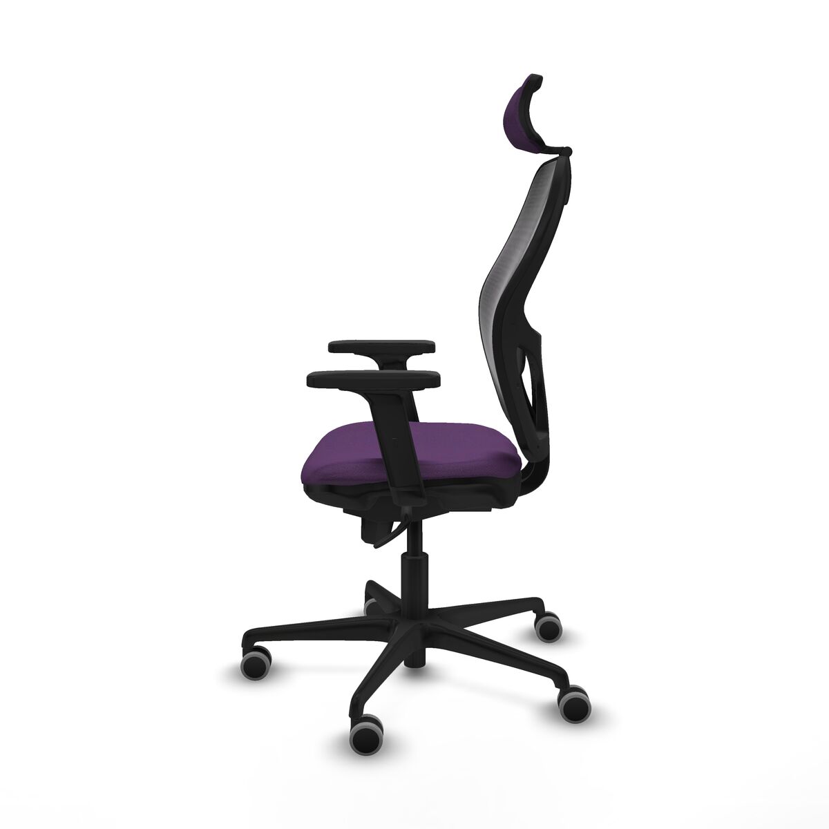 Silla de Oficina con Cabecero Jorquera Piqueras y Crespo 2D036G2 Morado