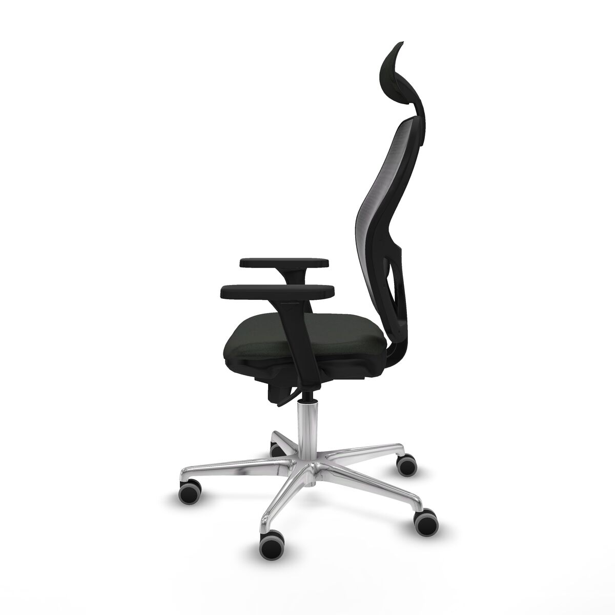 Silla de Oficina con Cabecero Jorquera Piqueras y Crespo 3D086G1 Negro