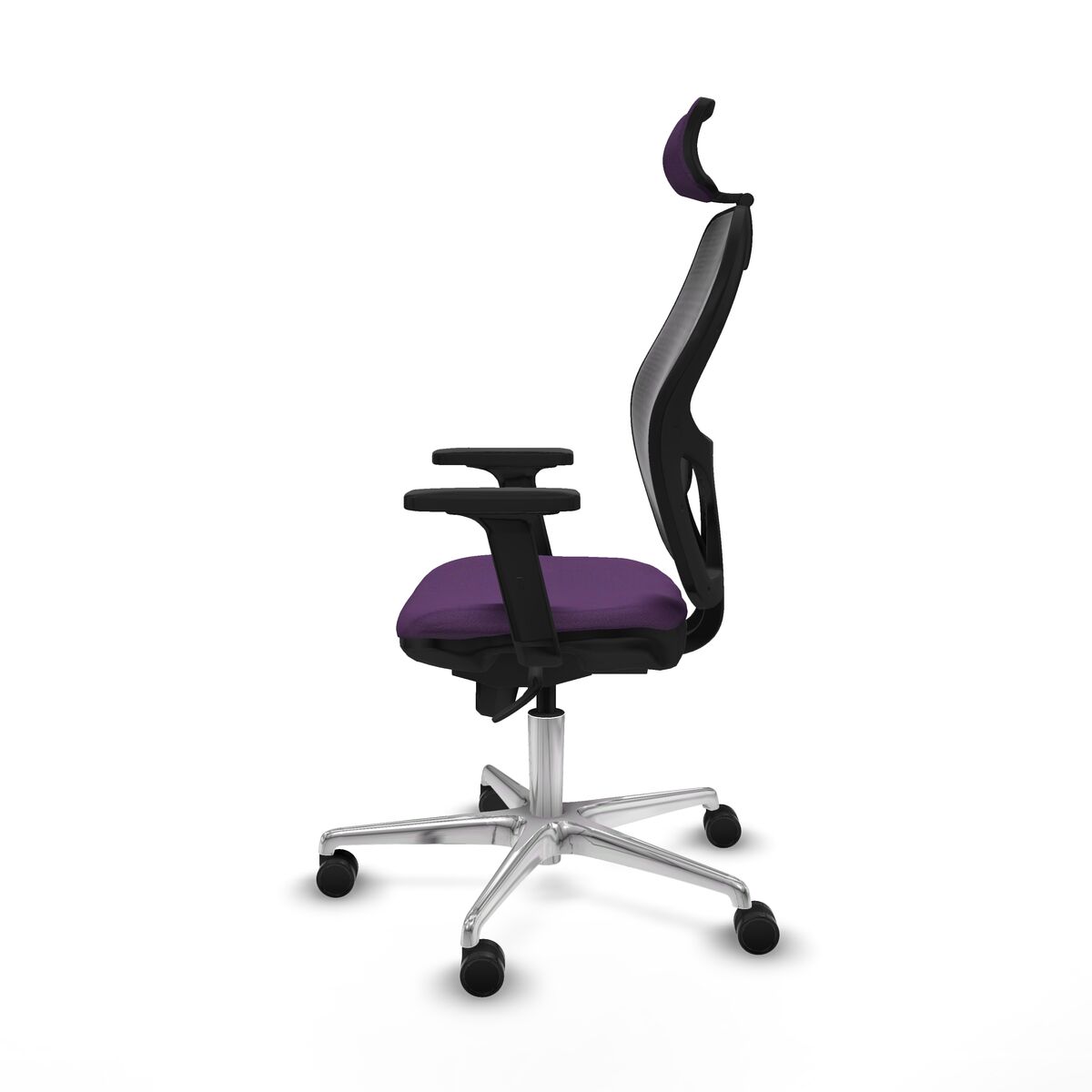 Silla de Oficina con Cabecero Jorquera Piqueras y Crespo 2D086N2 Morado