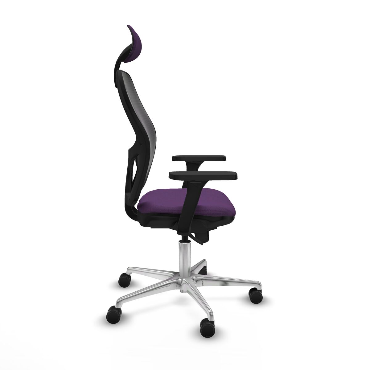 Silla de Oficina con Cabecero Jorquera Piqueras y Crespo 3D086N1 Morado