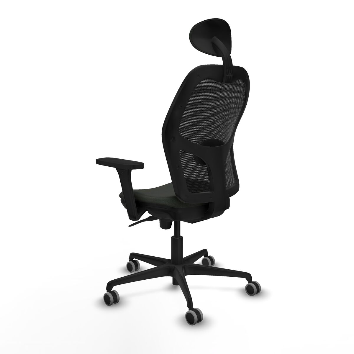 Silla de Oficina con Cabecero Jorquera Piqueras y Crespo 3D036G1 Negro