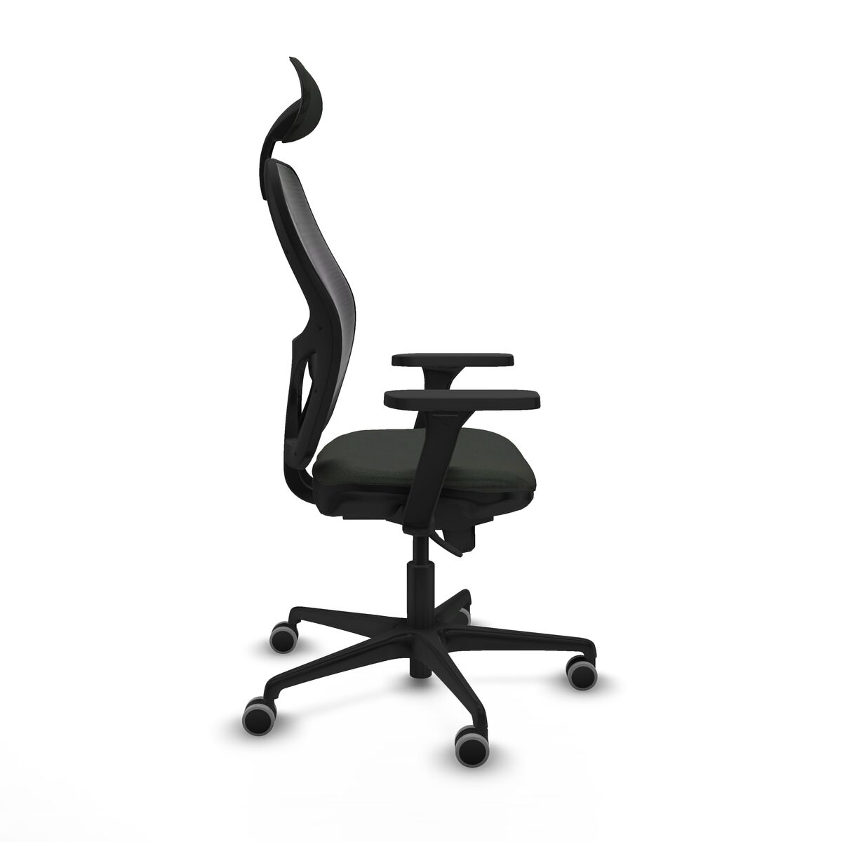 Silla de Oficina con Cabecero Jorquera Piqueras y Crespo 3D036G1 Negro