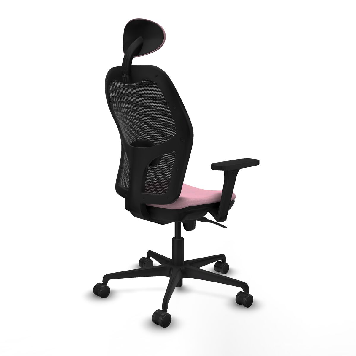 Silla de Oficina con Cabecero Jorquera Piqueras y Crespo 3D036N1 Rosa