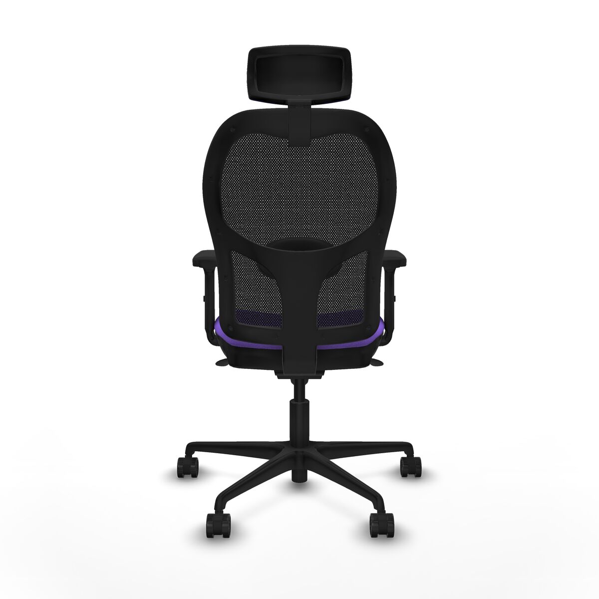 Silla de Oficina con Cabecero Jorquera Piqueras y Crespo 2D036N2 Lila