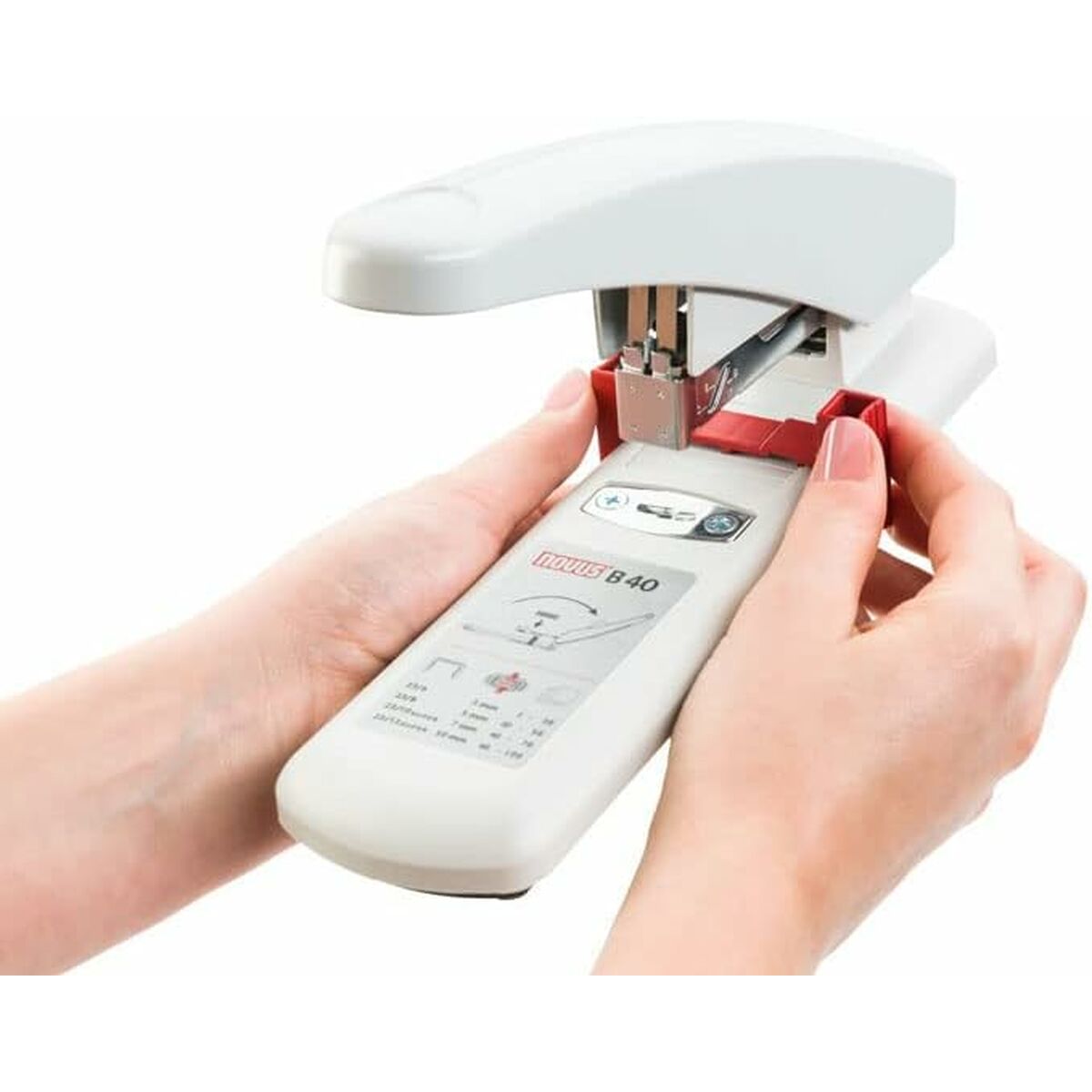 Grapadora Novus B40 Gris (20 Unidades)