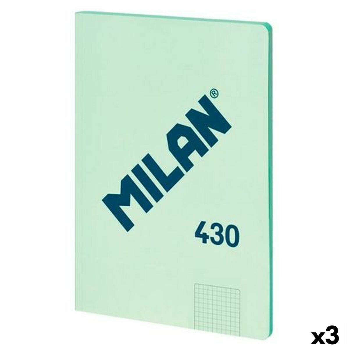 Libreta Milan SERIE 1918 Verde A4 48 Hojas (3 Unidades)
