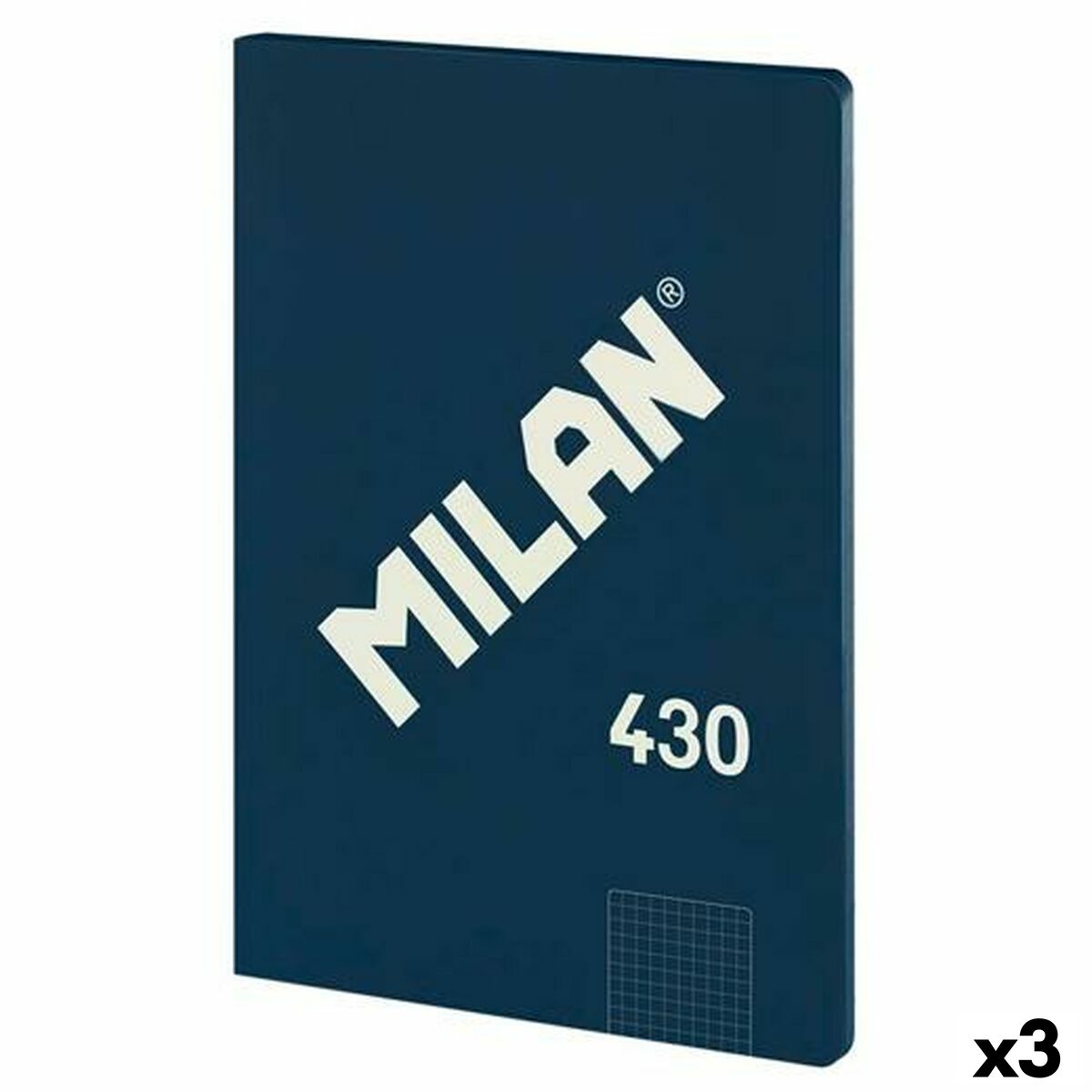 Libreta Milan SERIE 1918 Azul A4 48 Hojas (3 Unidades)