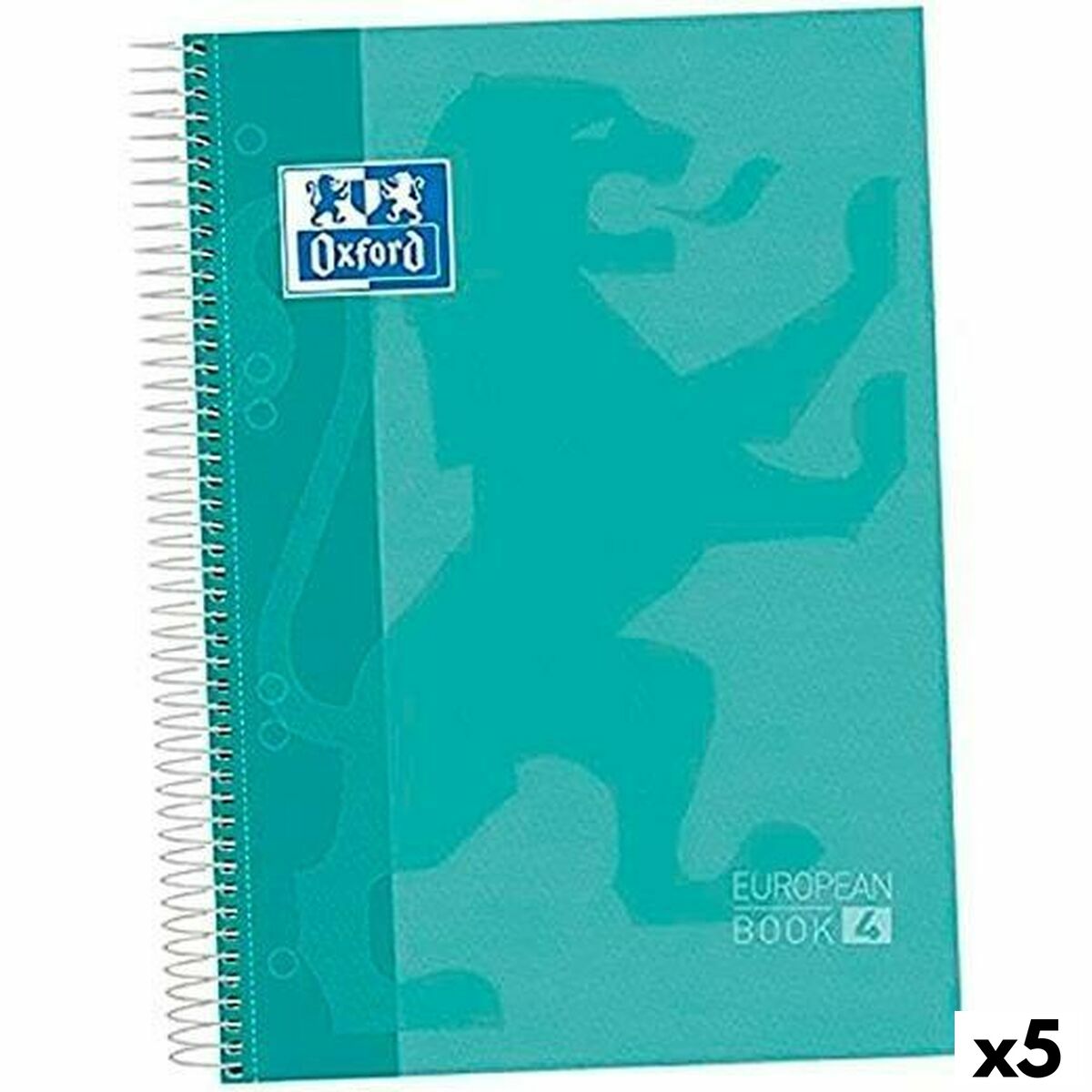 Cuaderno Oxford Classic A4+ 120 Hojas (5 Unidades)