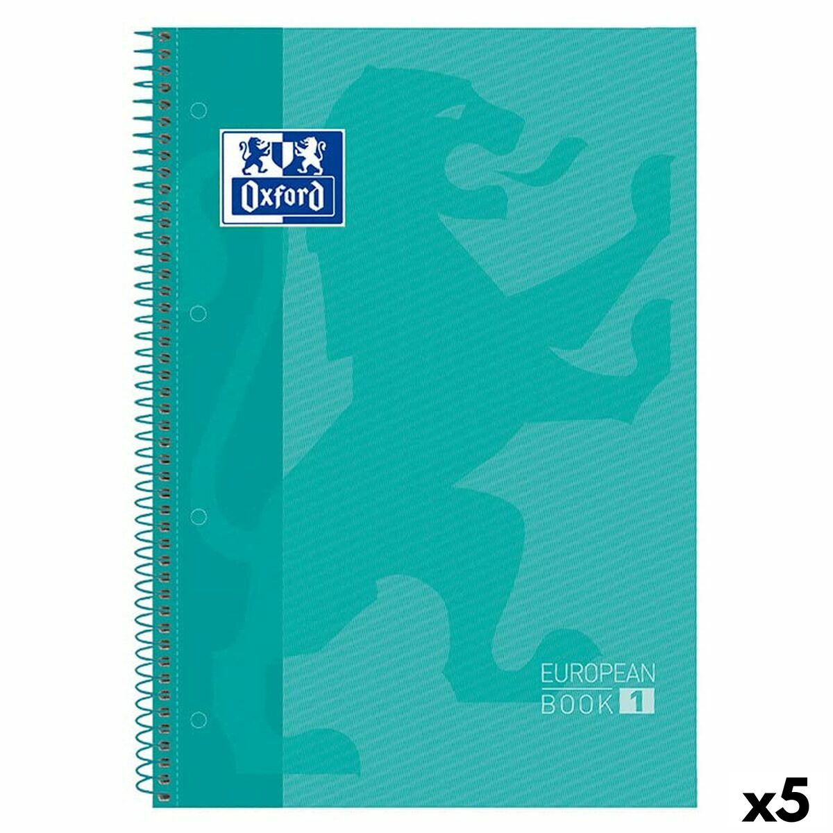 Cuaderno Oxford Classic A4 80 Hojas (5 Unidades)