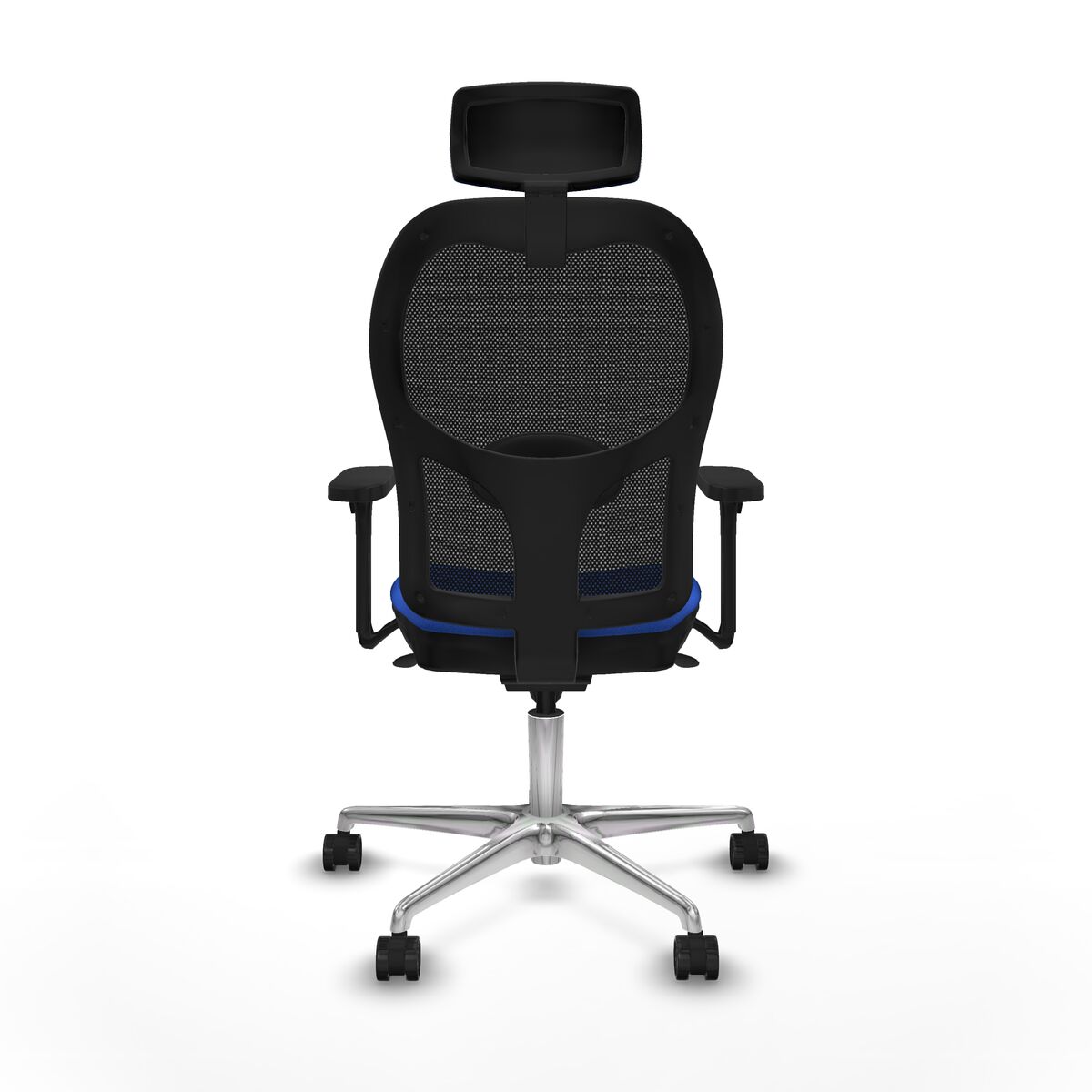 Silla de Oficina con Cabecero Jorquera Piqueras y Crespo 3D086N2 Azul