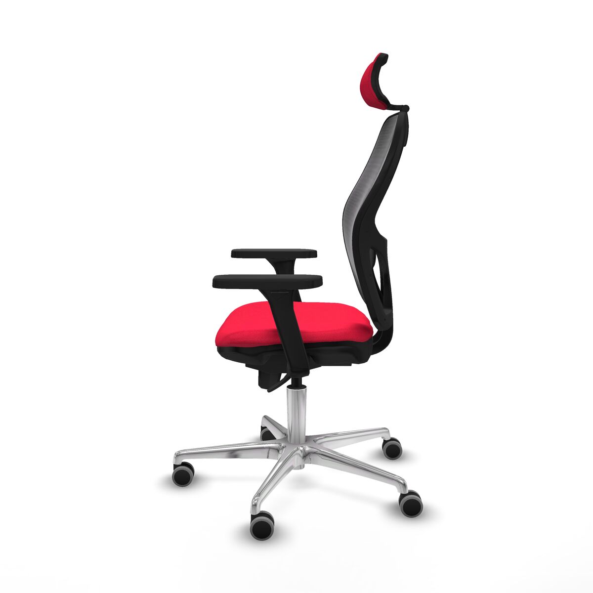 Silla de Oficina con Cabecero Jorquera Piqueras y Crespo 3D086G2 Rojo