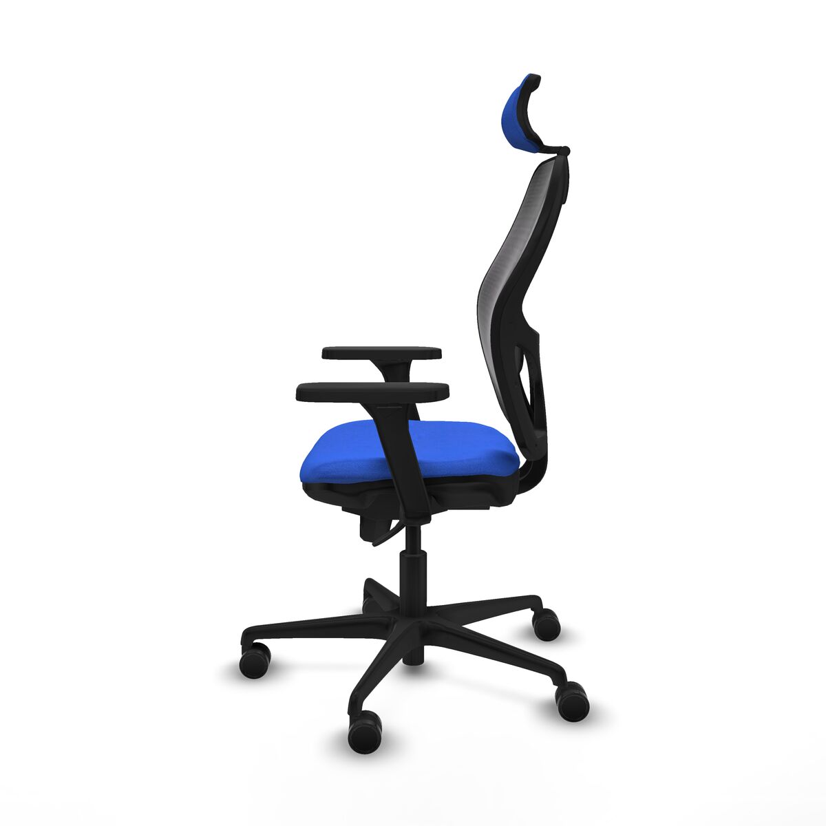 Silla de Oficina con Cabecero Jorquera Piqueras y Crespo 3D036N2 Azul