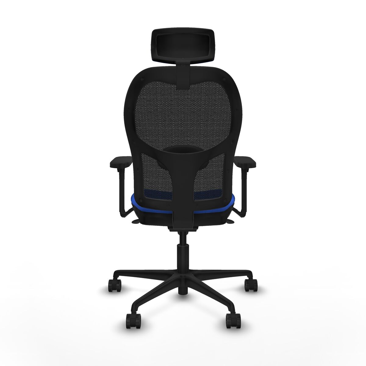 Silla de Oficina con Cabecero Jorquera Piqueras y Crespo 3D036N2 Azul