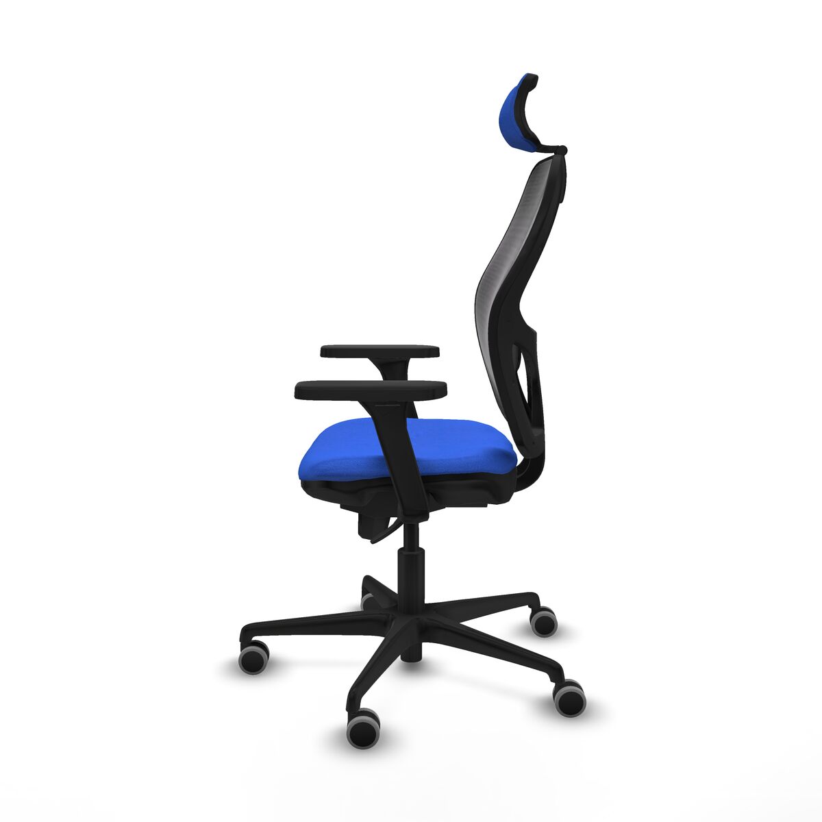 Silla de Oficina con Cabecero Jorquera Piqueras y Crespo 3D036G2 Azul