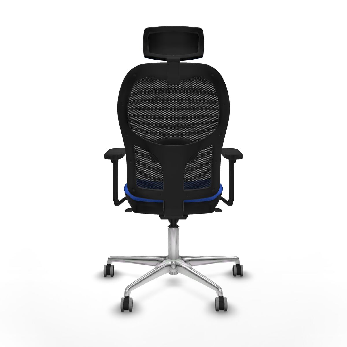 Silla de Oficina con Cabecero Jorquera Piqueras y Crespo 3D086G2 Azul