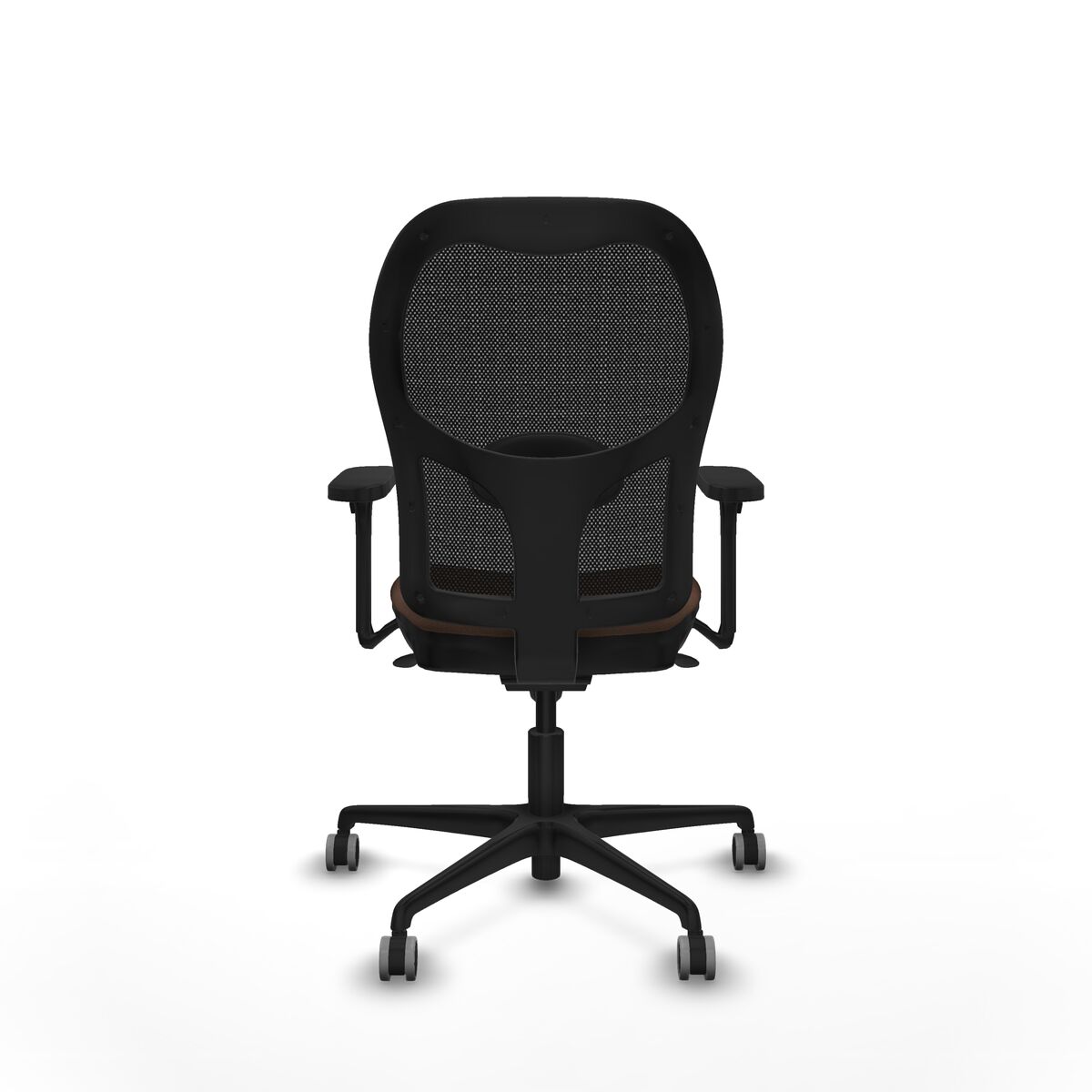 Silla de Oficina Jorquera Piqueras y Crespo 3D036G0 Negro Marrón oscuro