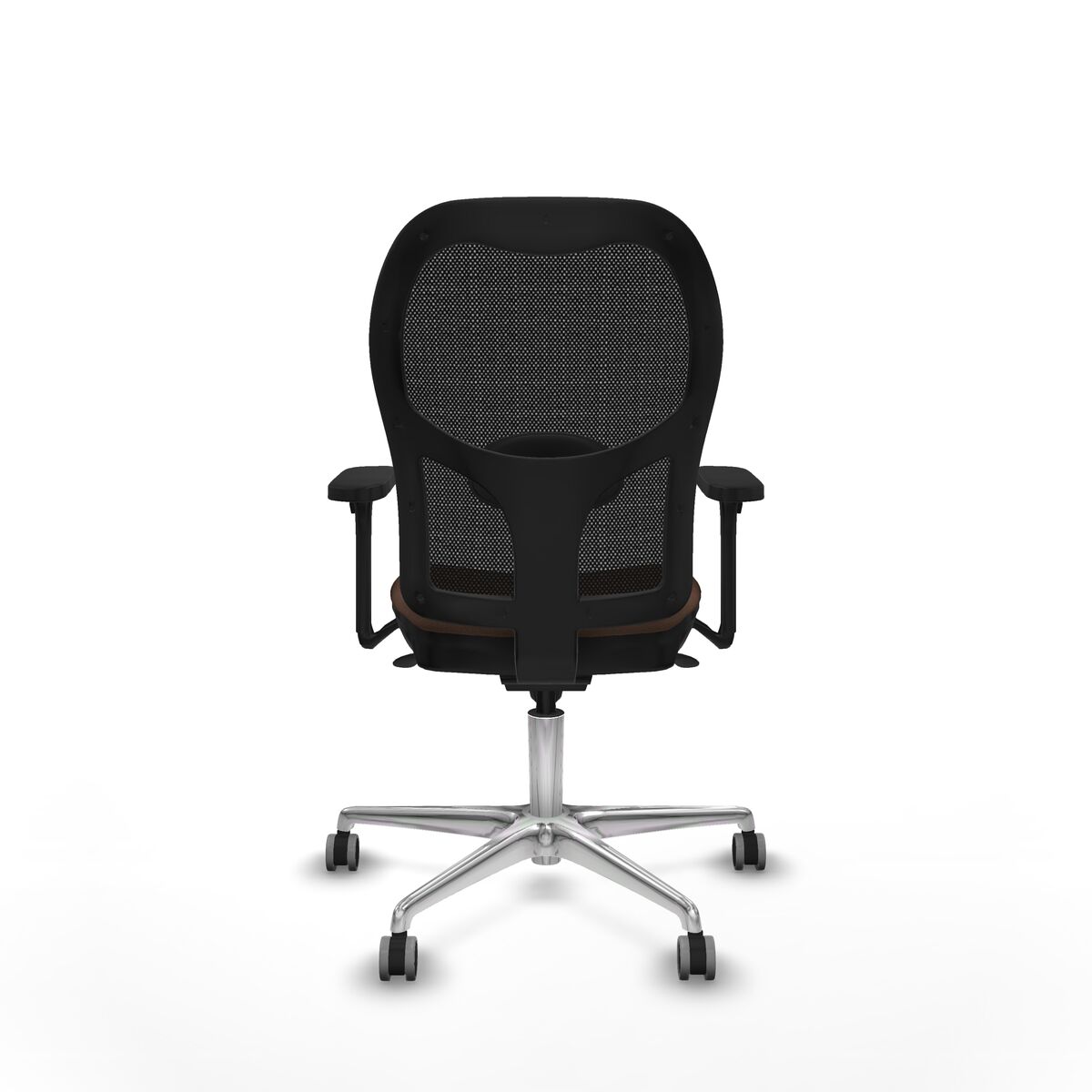 Silla de Oficina Jorquera Piqueras y Crespo 3D086G0 Negro Marrón oscuro