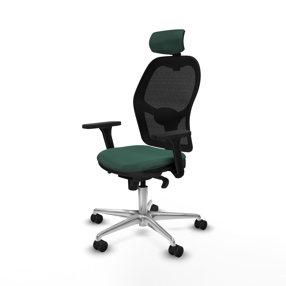 Silla de Oficina con Cabecero Jorquera Piqueras y Crespo 3D086N2 Verde