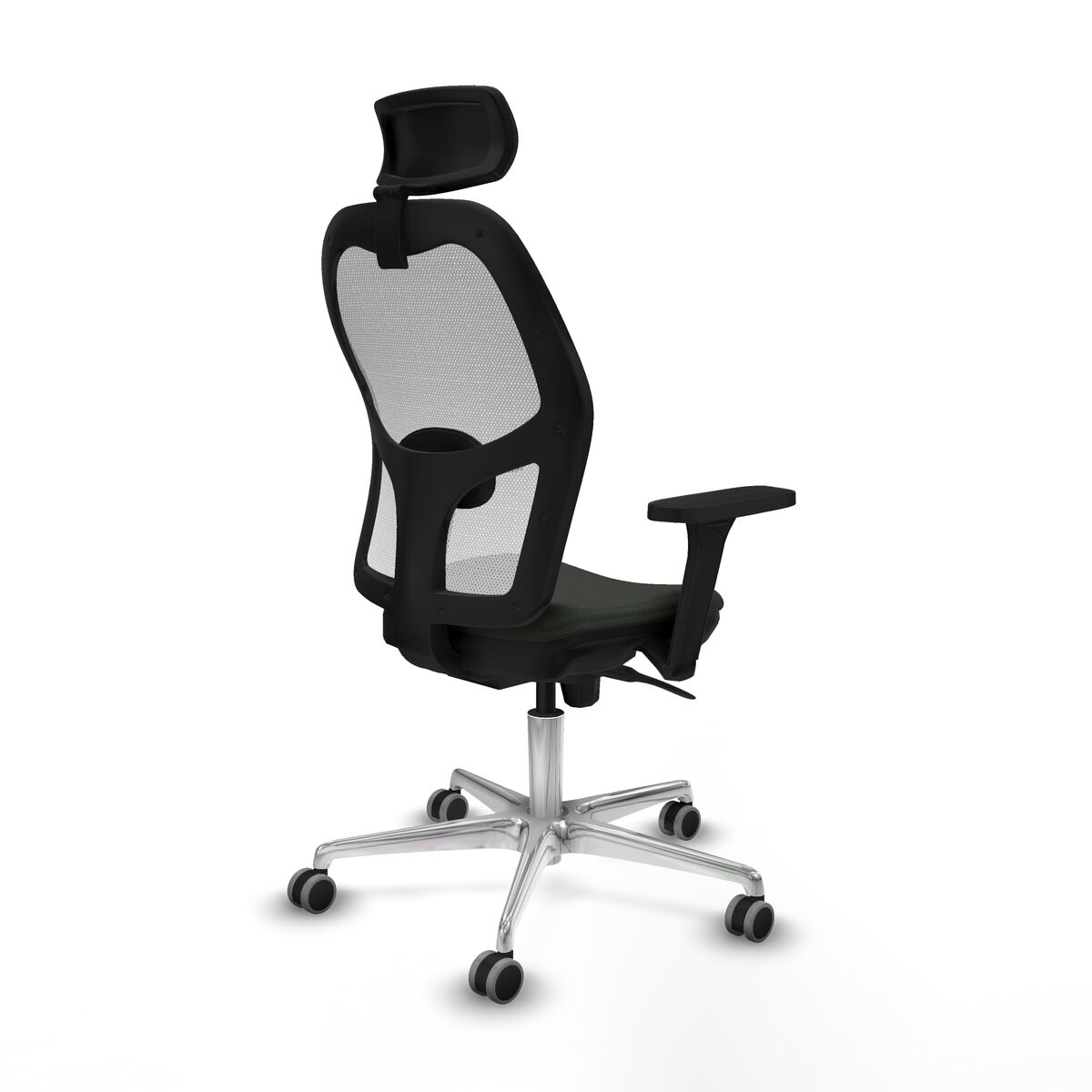 Silla de Oficina con Cabecero Jorquera Piqueras y Crespo 3D086G2 Negro